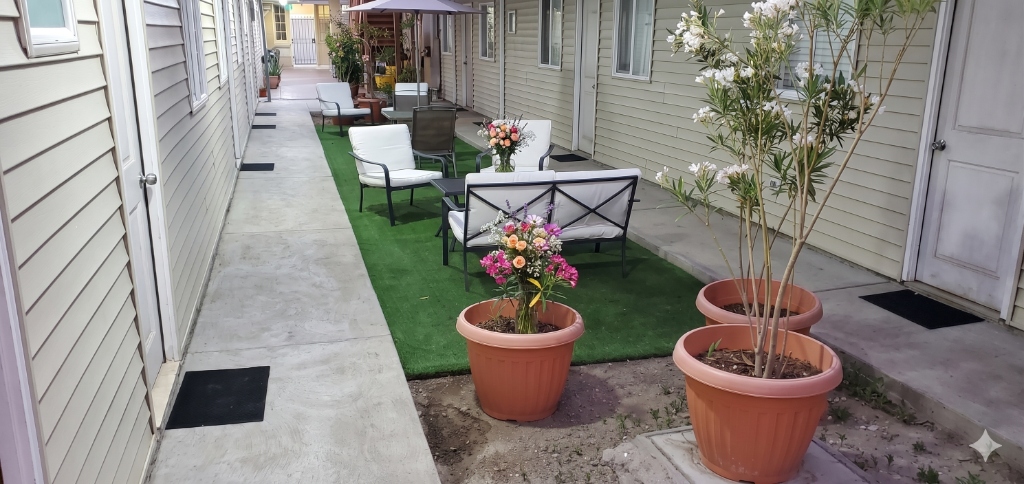 Patio del Hotel Willson